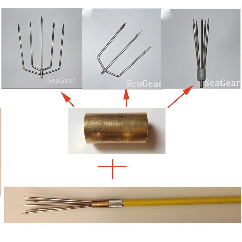 Коннектор 8 мм для подводного погружения наконечник polespear|connector 8mm|connector tconnector tips |