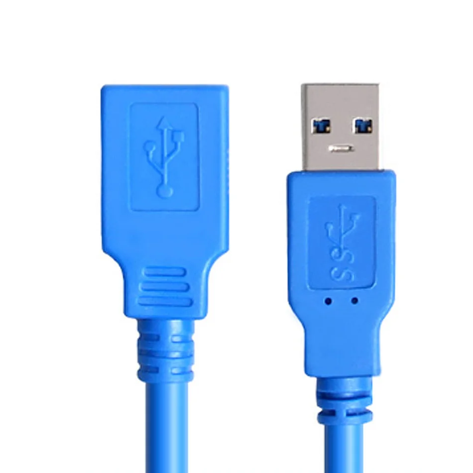 Perlinta супер Скорость USB3.0 Тип «Папа-папа» женский устройства для передачи данных и зарядки кабель-удлинитель 0,5 м, 1 м, 1,5 м