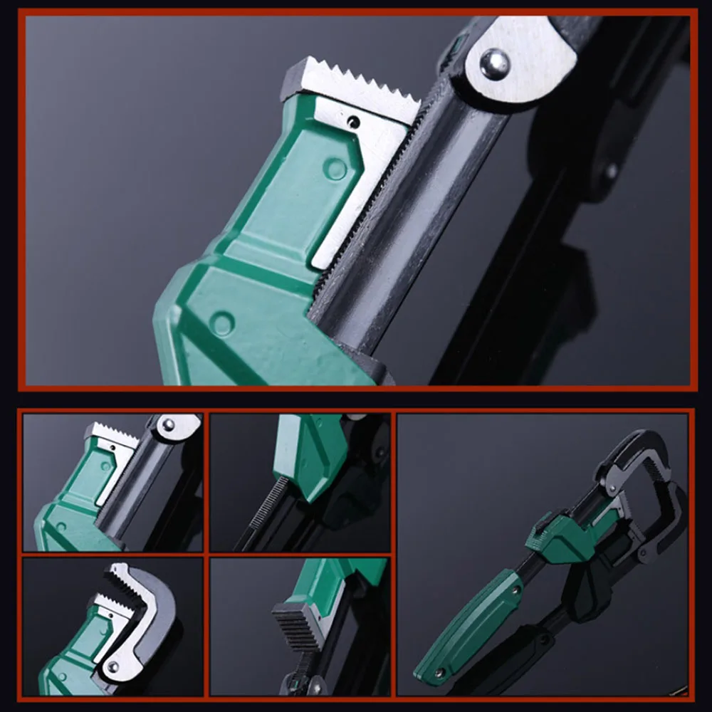 Трубный ключ Регулируемый Сантехнический высокий крутящий момент зажим трубы