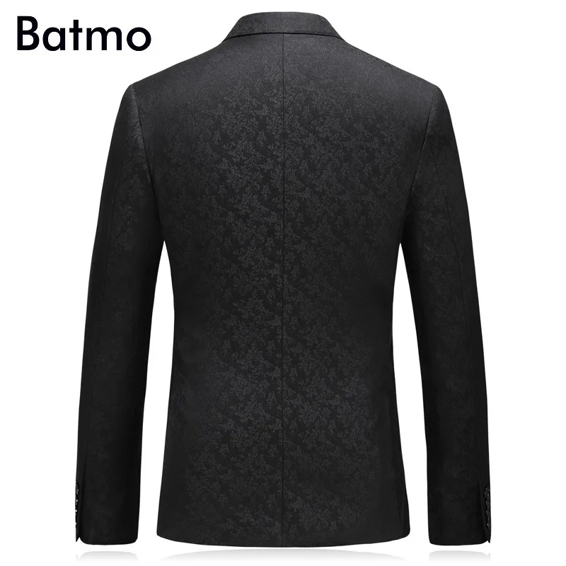 Batmo Новое поступление, высококачественные двубортные повседневные мужские пиджаки с принтом, мужские свадебные платья, большие размеры 6026