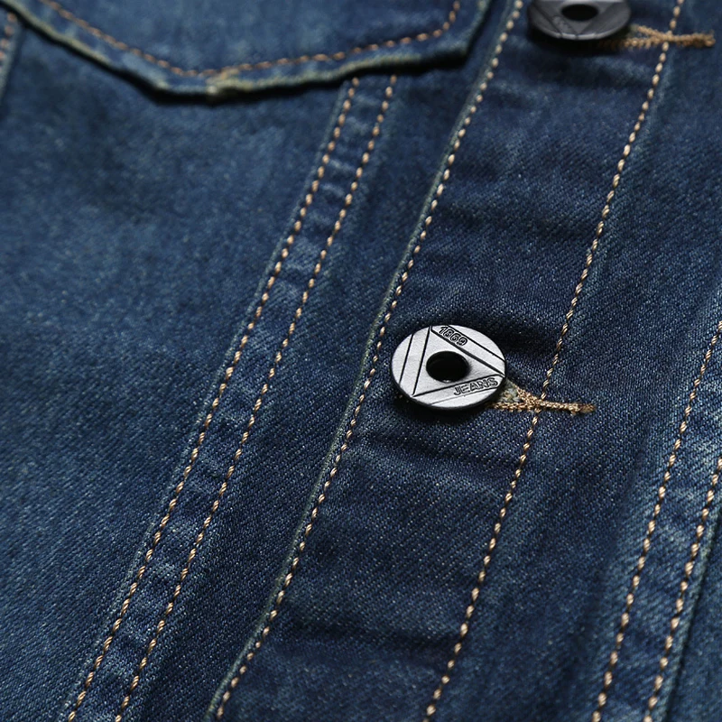 Grande taille Le printemps de 2019 nouveaux chantiers hommes denim manteau sexe masculin a augmente Tail livraison | Мужская одежда