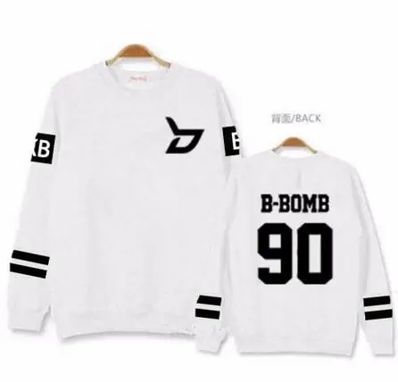 Kpop block b concert That member nname свитер с круглым вырезом и принтом унисекс zico p. o пуловер