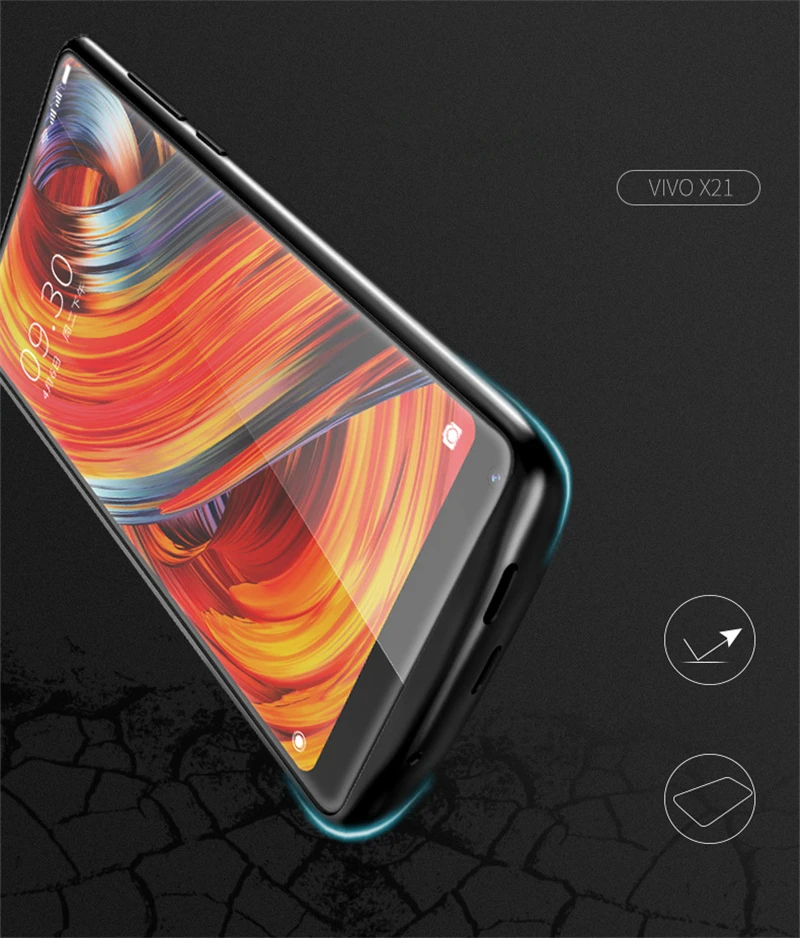 4700 мАч Внешний аккумулятор зарядный чехол для Xiaomi Mi MIX 2S перезаряжаемый аккумулятор чехол резервный внешний аккумулятор блок питания чехол