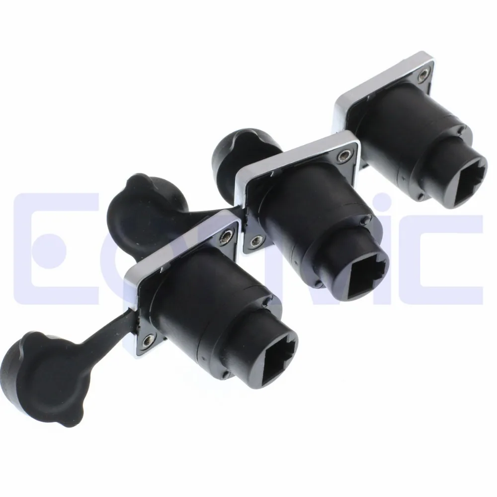 3 шт./лот RJ45 водонепроницаемый разъем розетки гнездовые разъемы IP65 Панель