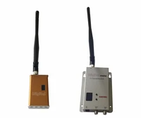 newest 1200mhz long range video audio transmitter and receiver 4 channels 7000mw wireless av sender 5 8km distanace