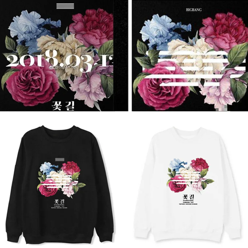 Kpop альбом BIGBANG FLOWER дорожный цветок периферийный правый дракон с тем же круглым