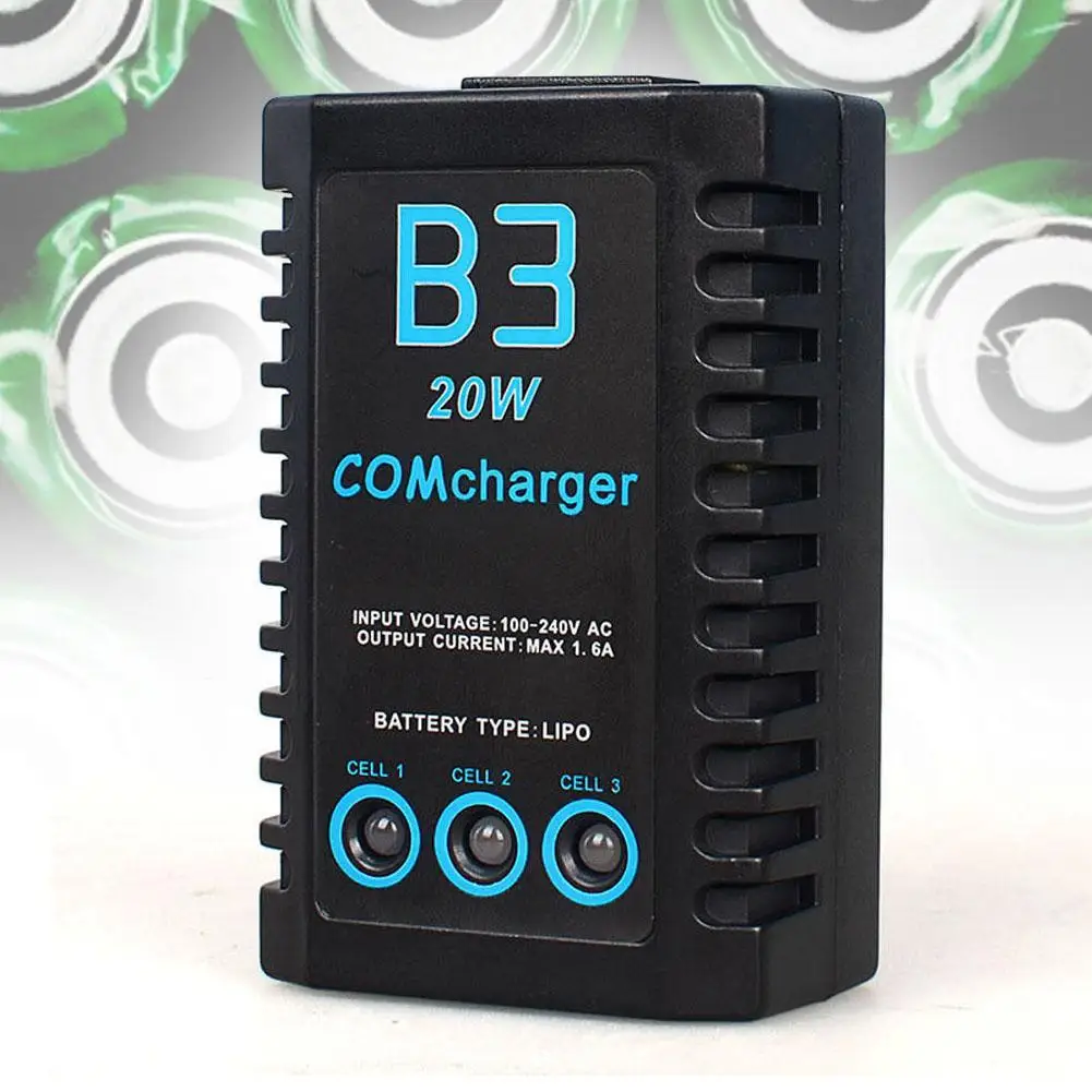 B3 2 S/3 S Li Po Fe NIMH NICD RC батарея параллельное зарядное устройство 100 240AC|Детали и