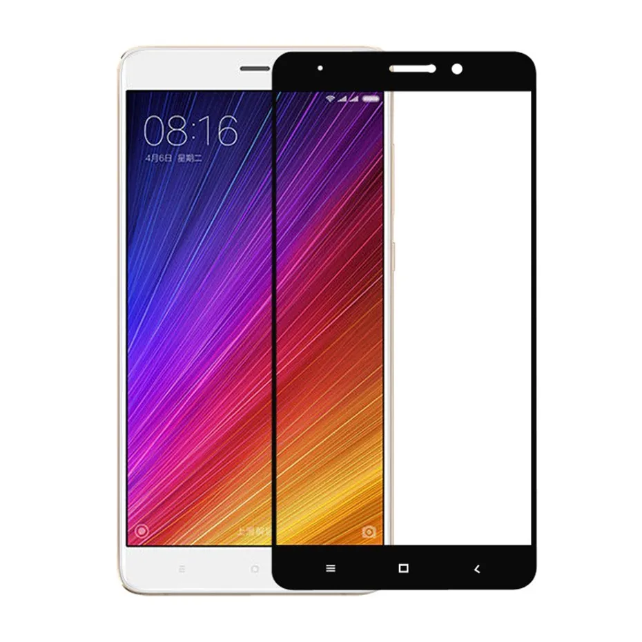 Полностью покрывающее закаленное Стекло для Xiaomi Redmi 4x 4A 4 Экран защитная пленка