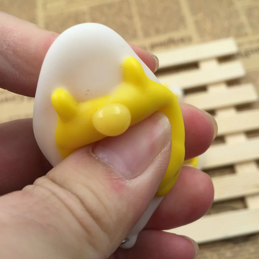 20 шт./лот Squishies Gudetama яичный желток замедлить рост jumbo мобильный телефон шарм Бретели для нижнего белья squeeze забавные Игрушечные лошадки для Детский подарок