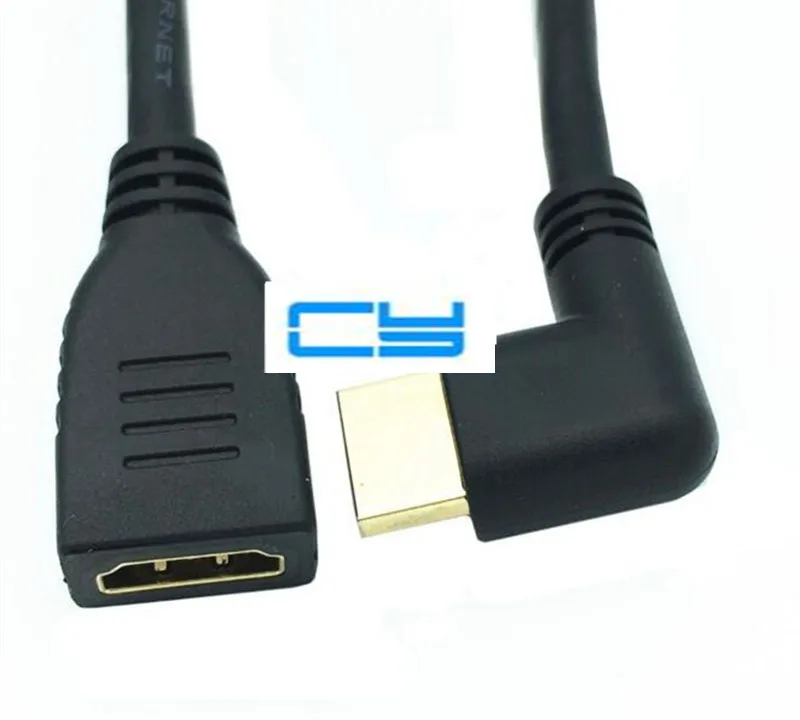 Вверх вниз левый правый угловой HDMI 2 0 A папа к мама 4K * 2k 60Hz HD v Удлинительный кабель
