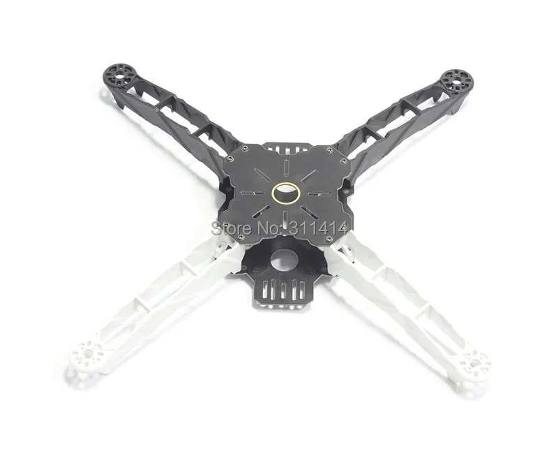 Набор для квадрокоптера Totem Q380 FPV 4 оси 380 мм высокопрочный легкий совместим с CC3D