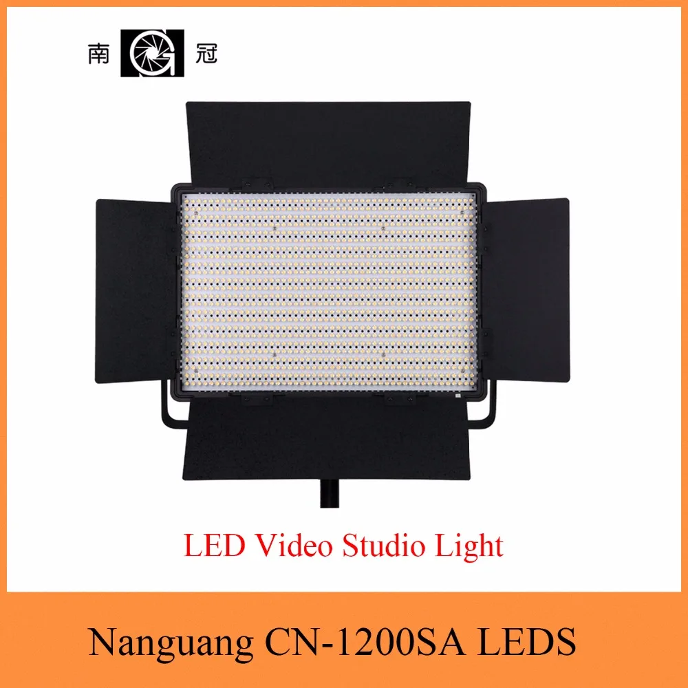 Nanguang CN 1200SA светодиодный S 5600 К 10300 лк видео Студийный свет Панель с V блокировки
