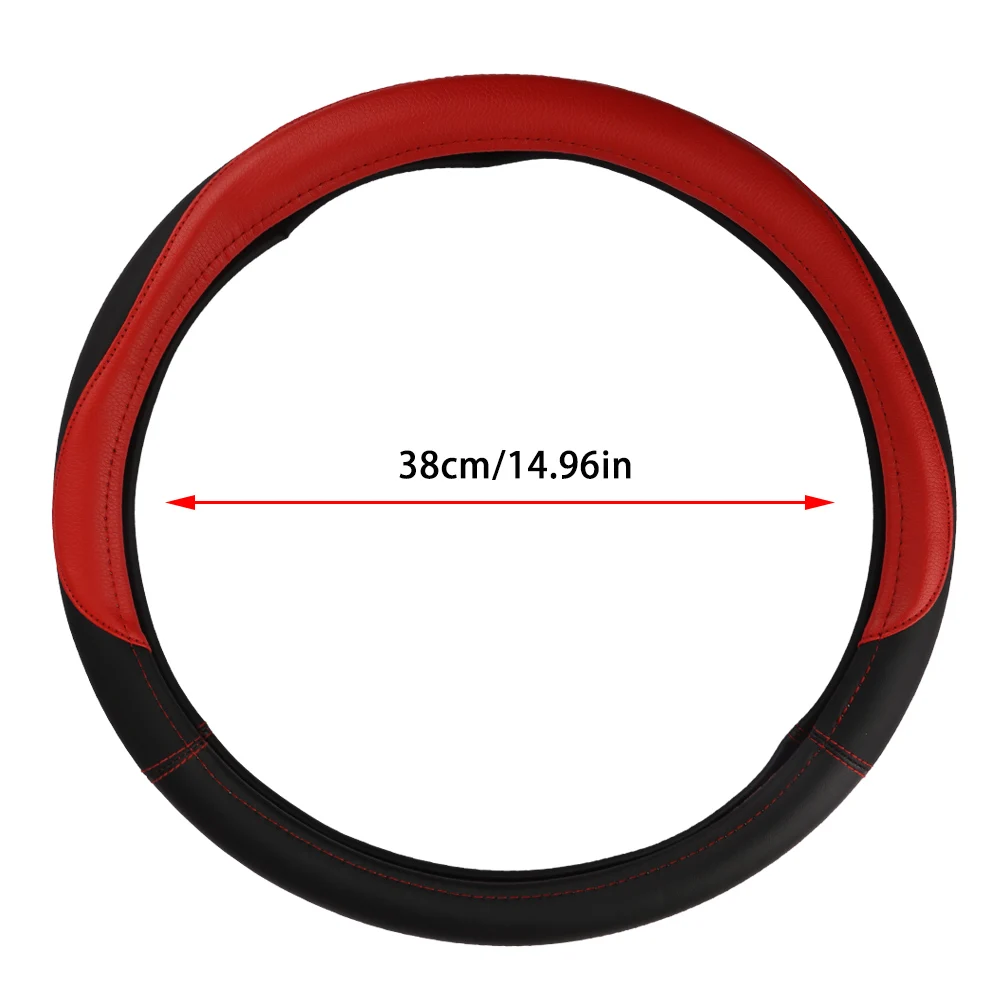 FLY5D Splice Micro Fibre кожаный чехол рулевого колеса автомобиля Прочный Удобный и