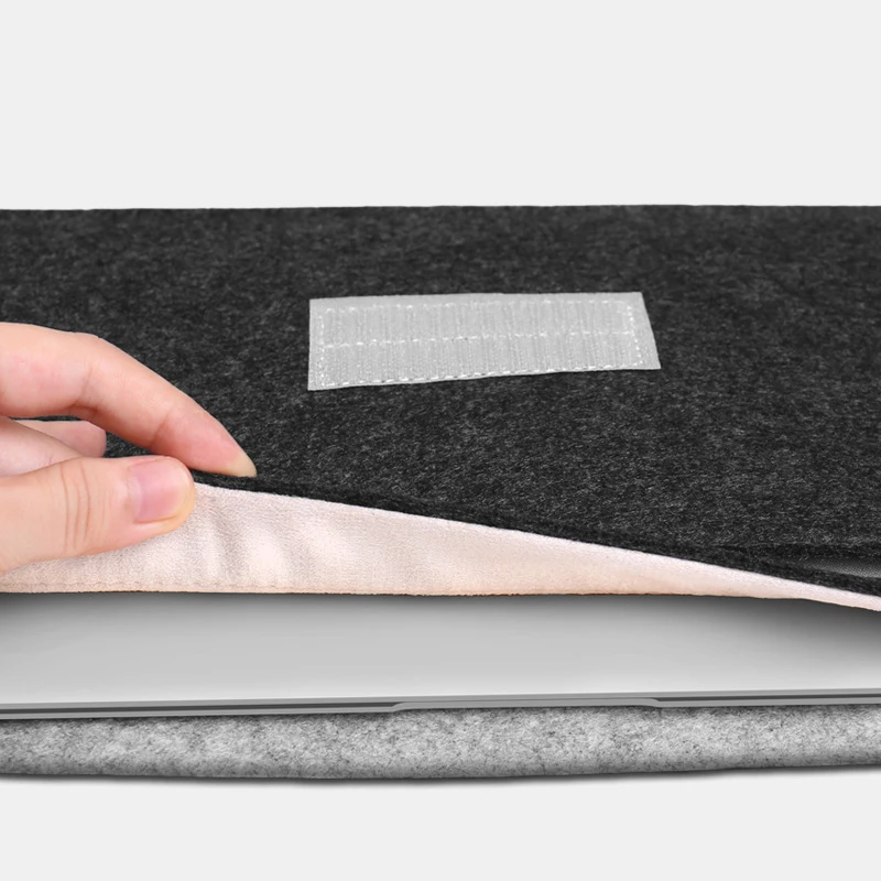 Мягкий чехол для ноутбука, чехол для Macbook Air 13 Pro retina 13 15, тонкий чехол для ноутбука с защитой от царапин, шерстяной войлок, чехол для 13,3, 15,4 дюймов