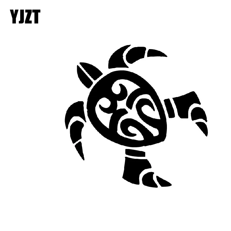 YJZT 15.5CM*16CM Diversified Vivid On The Ground And Lively Beastie Vinyl Decal Car Sticker Black/Silver C18-0122 | Автомобили и