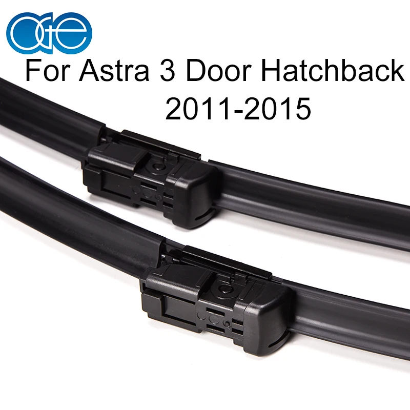 3 Door Hatchback НГЕ передние и задние щетки стеклоочистителя для Opel Astra J 2009 2010 2011 2012 2013 высококачественные резиновые ветровые стекла автомобильные аксессуары - Цвет: 3 Door Hatchback