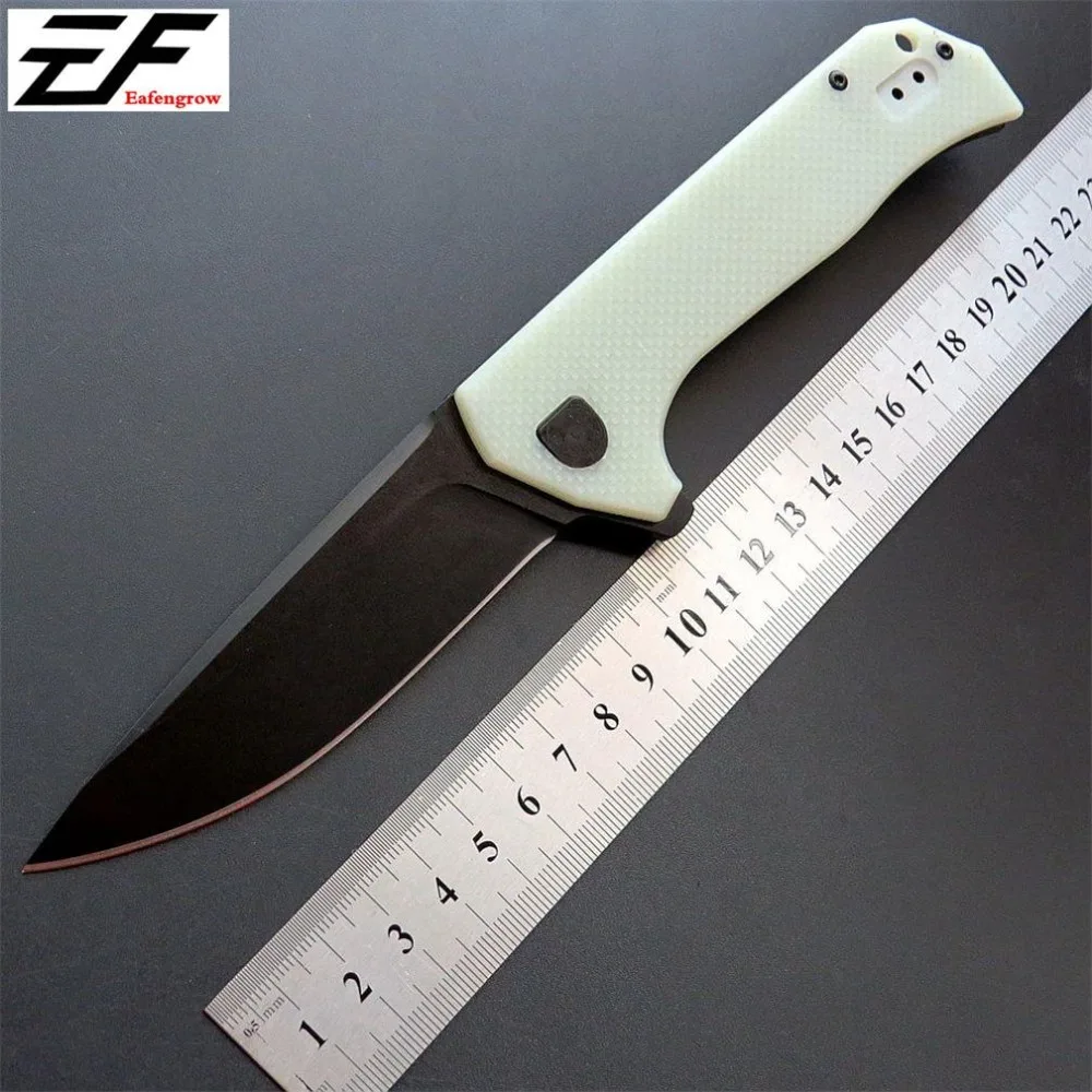 Складной нож Efeng ZT 0804 с шарикоподшипником Сталь G10 ручка титановым покрытием 204P