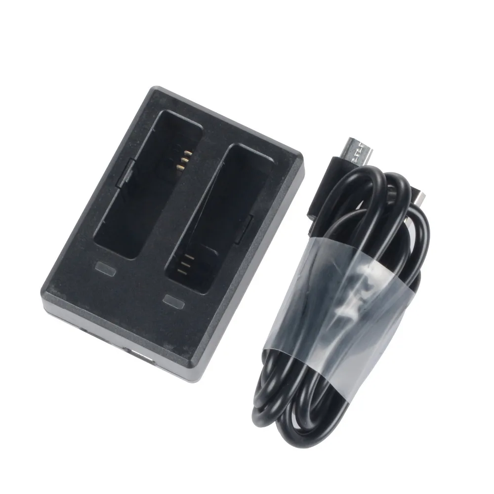 SJCAM SJ8000 Pro Аккумулятор 2 шт. батареи+ двойной USB зарядное устройство литий-ионный аккумулятор для SJCAM SJ8000 SJ6000 SJ7000 экшн-камеры