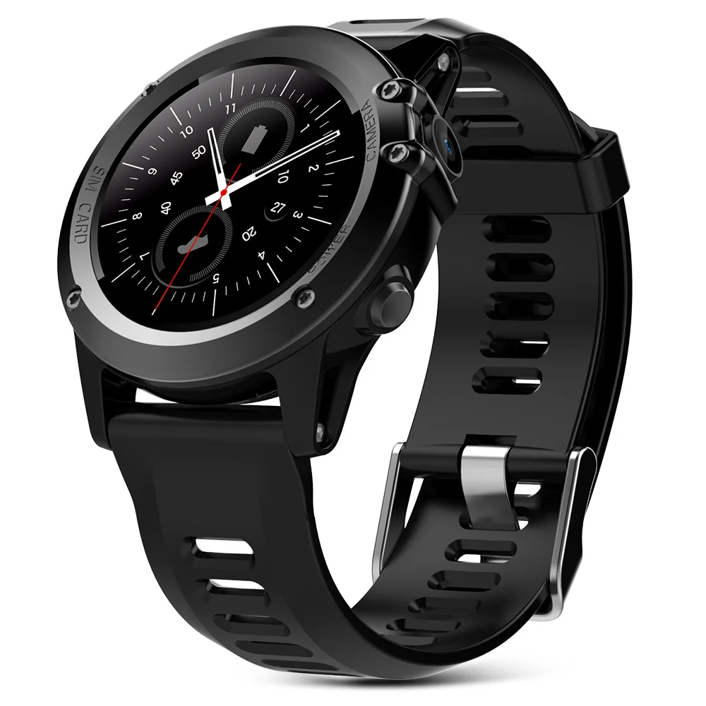 Microwear H1 3g Смарт-часы телефон Android носить MTK6572 двухъядерный gps 4 Гб rom IP68 Водонепроницаемые Смарт-часы с камерой для мужчин