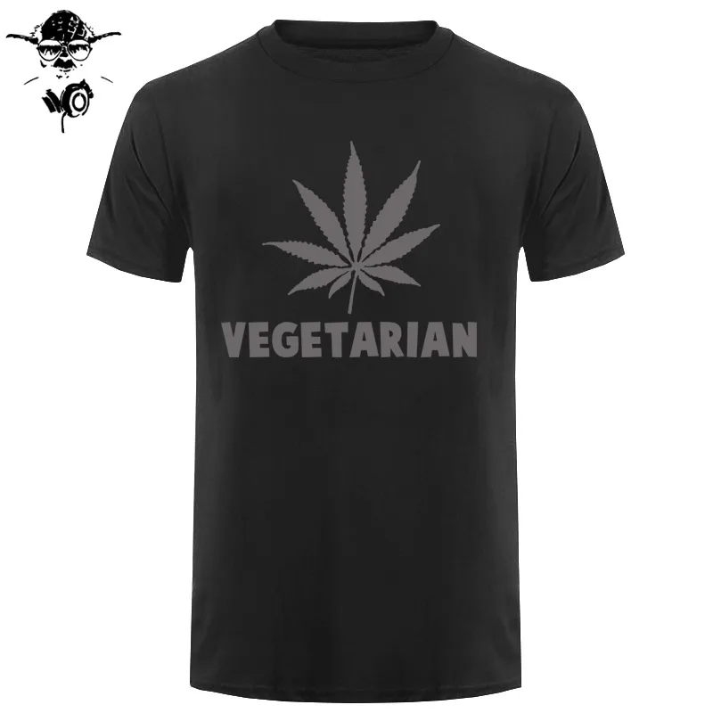 Vegan Вегетарианская Подарочная футболка для мужчин и женщин, футболка для мужчин с изображением животных, футболка для мужчин с зелеными листьями конопли, забавная футболка с коротким рукавом