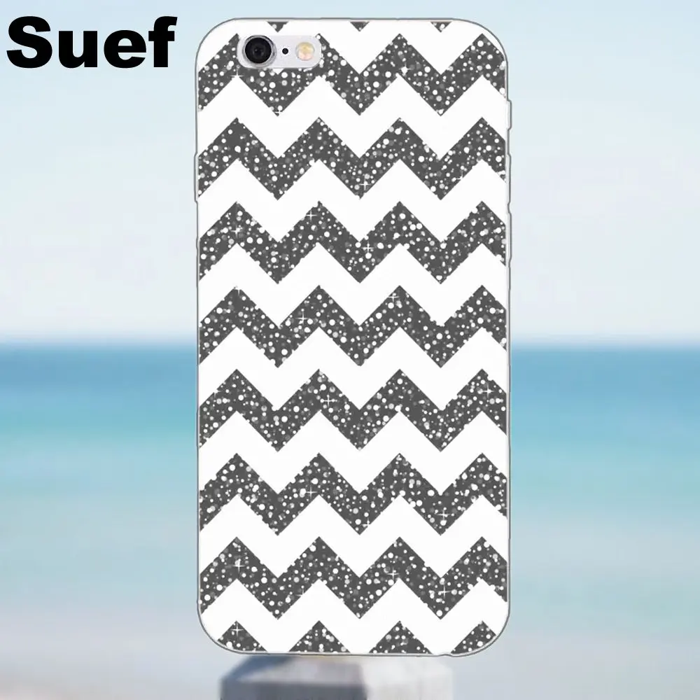 Suef Gold Waves X Black Chevron Teal вырез для iPhone 4 4S 5 5S 5C SE 6 6S 7 8 Plus Galaxy A3 A5 J1 J3 J5 J7 2016 2017 | Мобильные