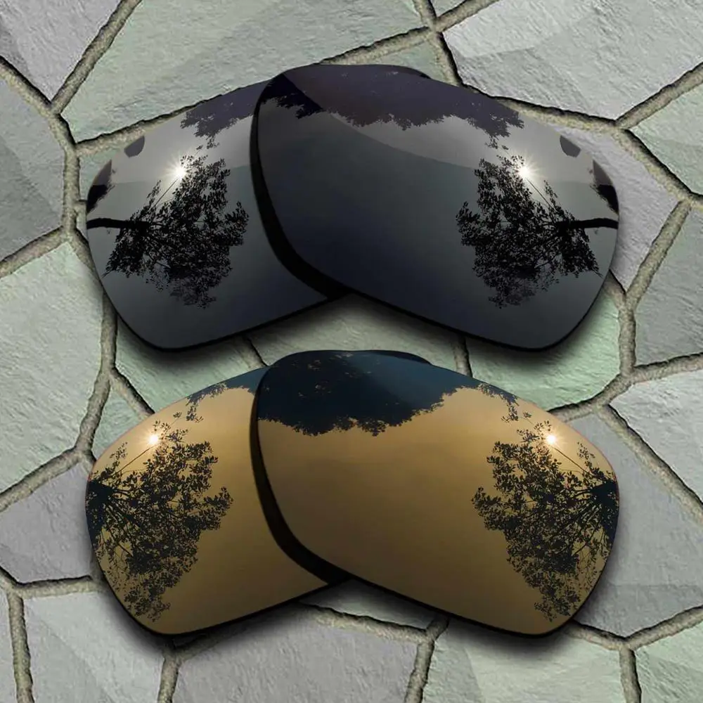 Black-Bronze Copper Солнцезащитные очки поляризованные Сменные линзы для солнцезащитных очков - Цвет линз: Black-Bronze Copper