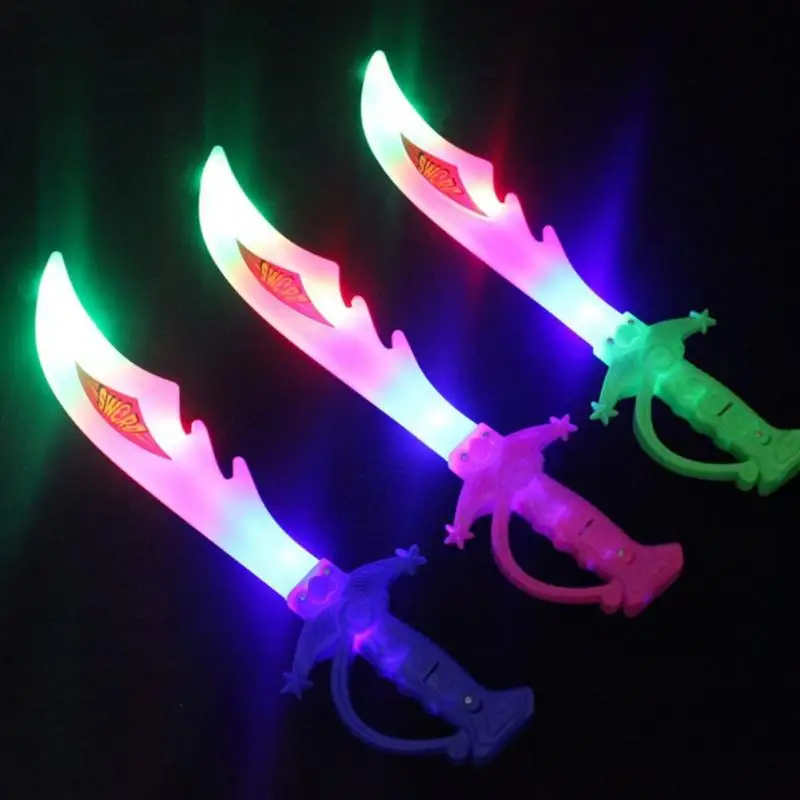 1 шт. Led игрушки электронные свет нож Моделирования Детские меч яркая детские для
