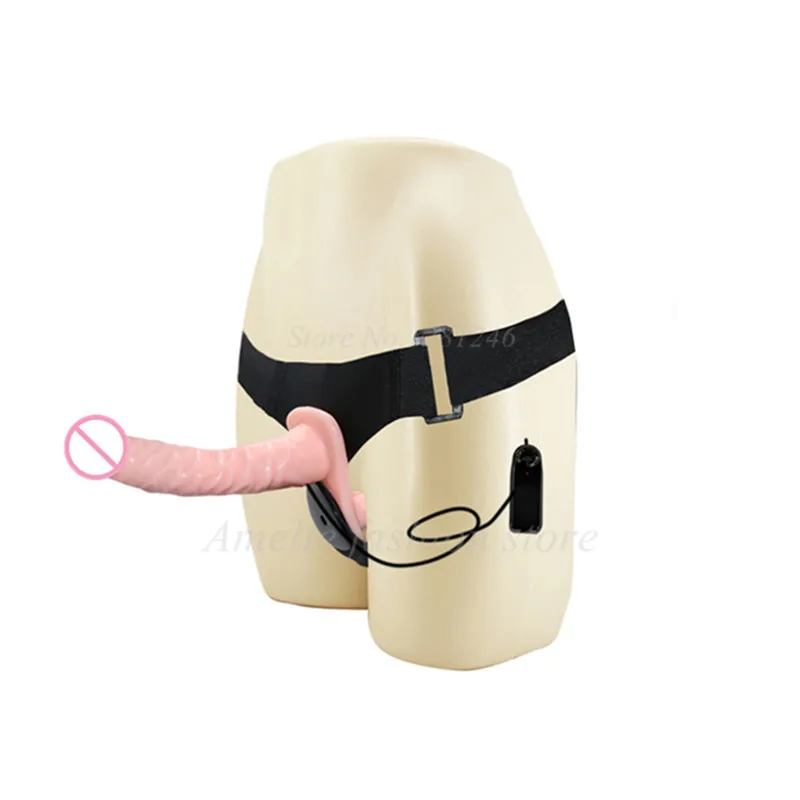 Лесбийский страпон фаллоимитатор вибратор для женщин реалистичный пенис