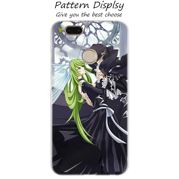 012 MLLSE аниме код Geass Lelouch чехол для Xiaomi mi Play Pocophone F1 8 A1 A2 Lite 6 6Plus mi x 3 2S красный mi Note 4x5 6 S2 горячая распродажа - Цвет: 012