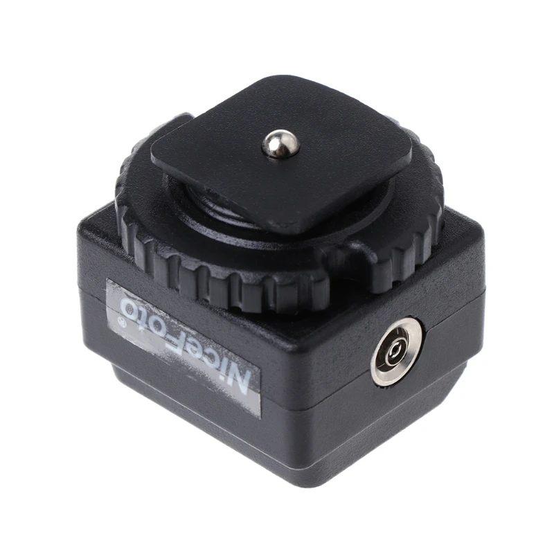 OOTDTY Camera Adapter C-N2 Hot Shoe Converter PC Sync Port Kit For Nikon Flash To Canon | Электроника