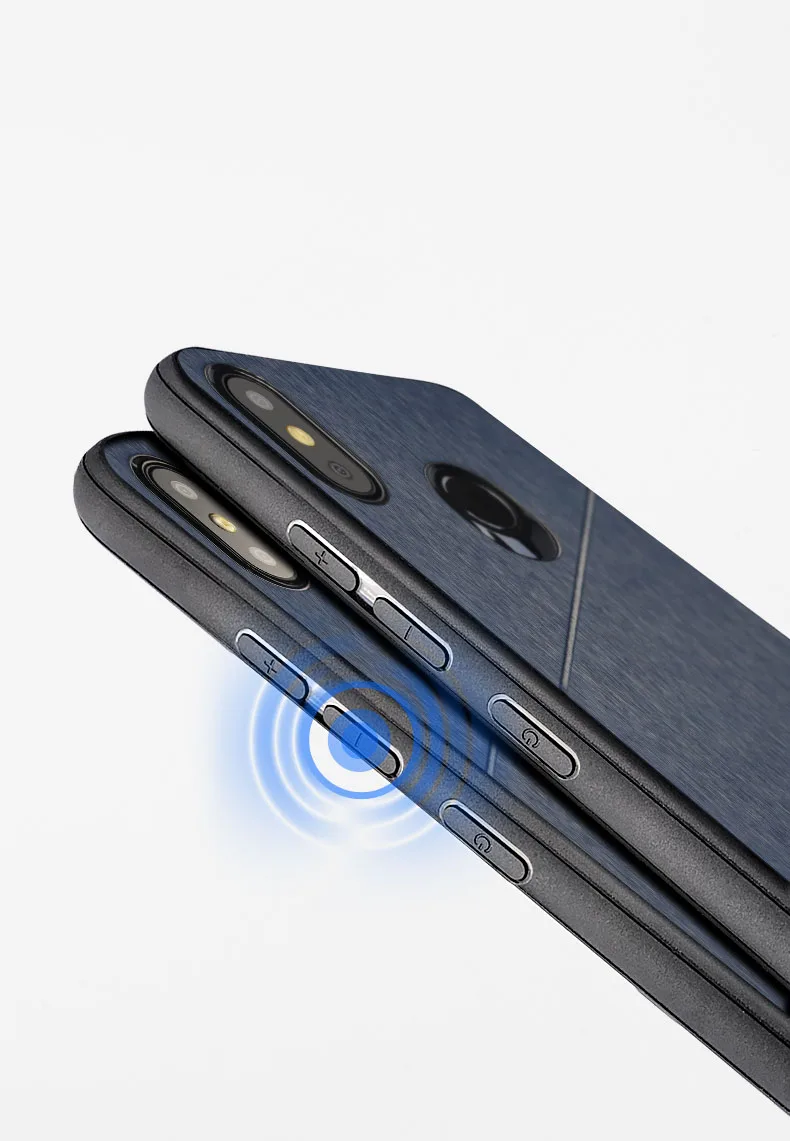Чехол для xiaomi mi a2 lite, жесткий чехол Mofi для задней панели xiaomi mi a2 lite, черный чехол для xioa mi a2 lite, чехол