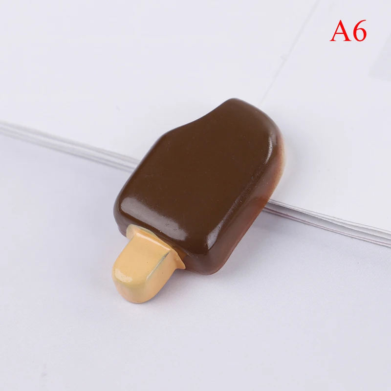 1pc 10 шт. красочные рождественские куклы миниатюрные ролевые игрушки мини игры еда Торт Печенье пончики для кукол DIY ювелирные аксессуары - Цвет: 1pc