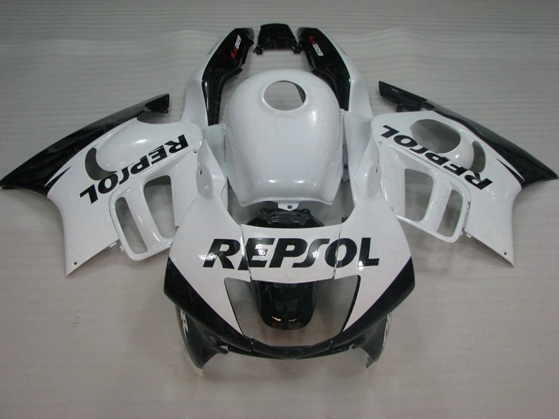 Обтекатели CBR600 F3 1995 1998 черные белые комплекты CBR600F3 корпусов 95 96|Полные