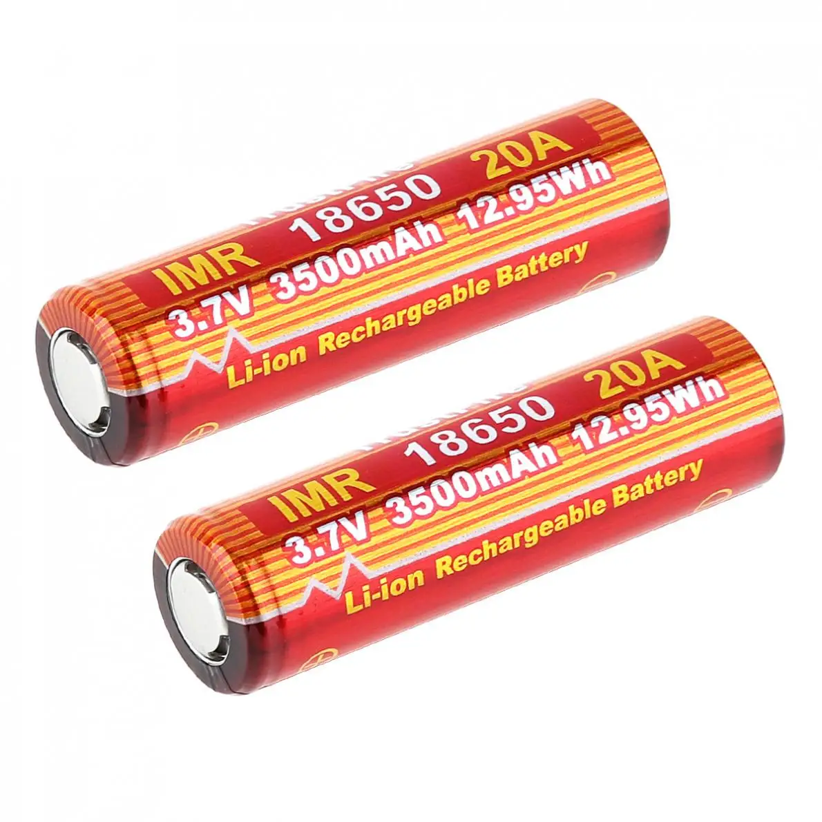 2 шт./лот 18650 Батарея 3 7 V 20A 3500mAh литий ионная аккумуляторная батарея с