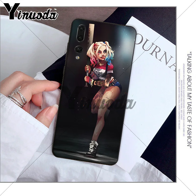 Чехол для телефона Yinuoda Harley Quinn отряд самоубийц Joker Wink Huawei P10 plus 20 pro P20 lite mate9 10 honor