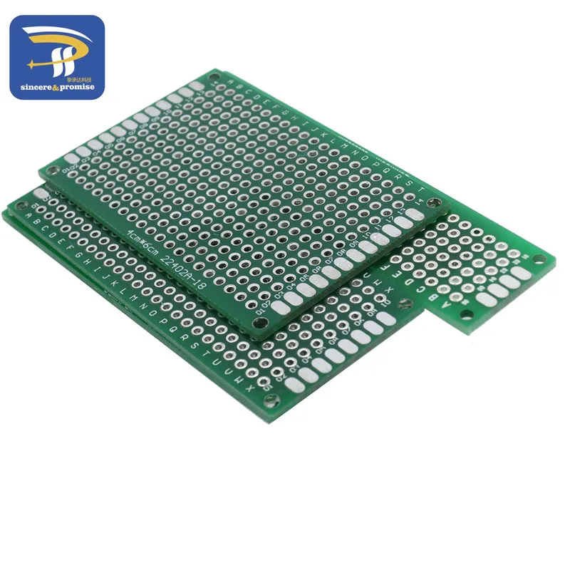 4 шт. 5x7 4x6 3x7 2x8 см двухсторонняя Медь прототип pcb универсальная доска стекловолокна доска