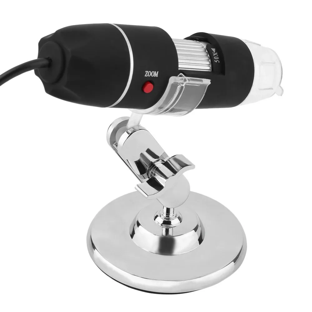 Электроника 2MP USB 8 светодиодный цифровой камера микроскоп Эндоскоп лупа 50X ~ 500X