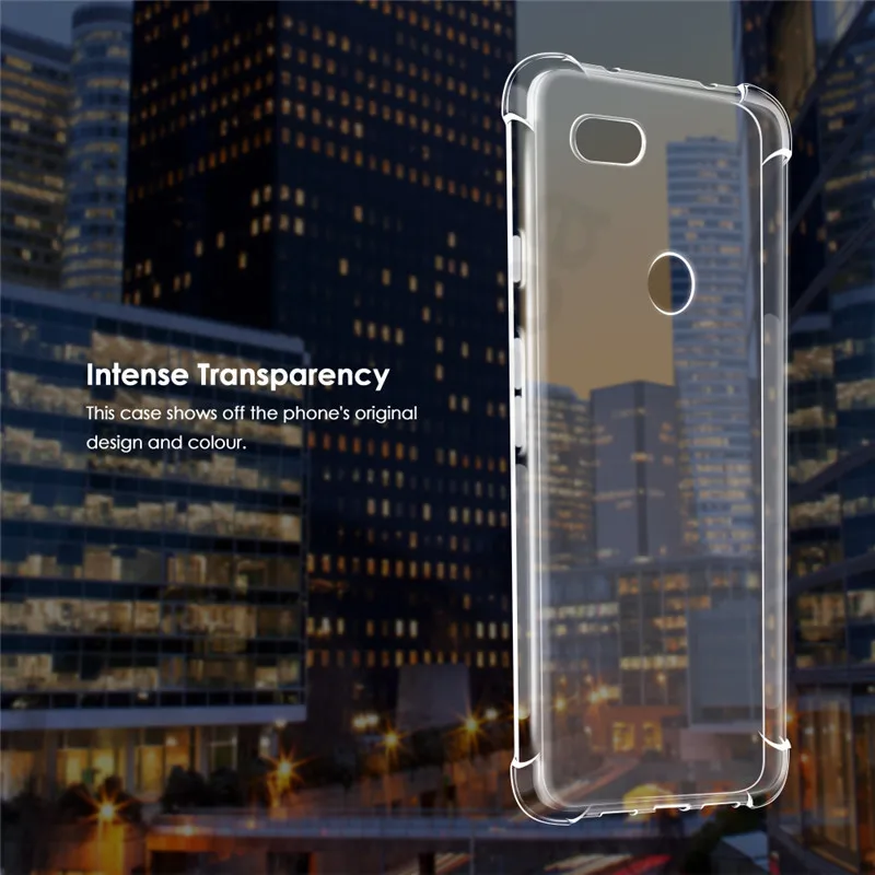 Для Google Pixel 3a XL прозрачный чехол для телефона тонкий мягкий силиконовый