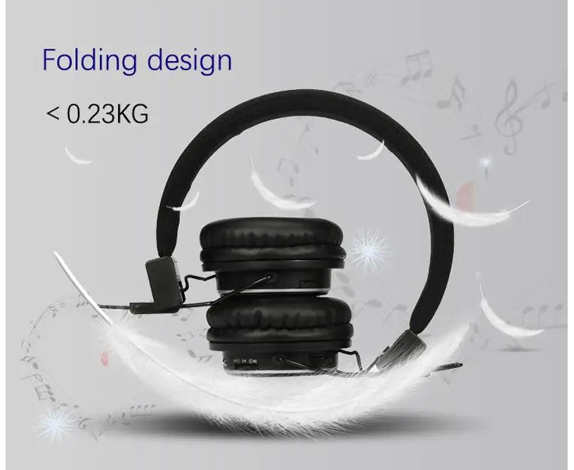 nia Q8 стерео Bluetooth наушники Wirelsee стерео складные спортивные гарнитуры Поддержка app с микрофоном Поддержка TF FM радио