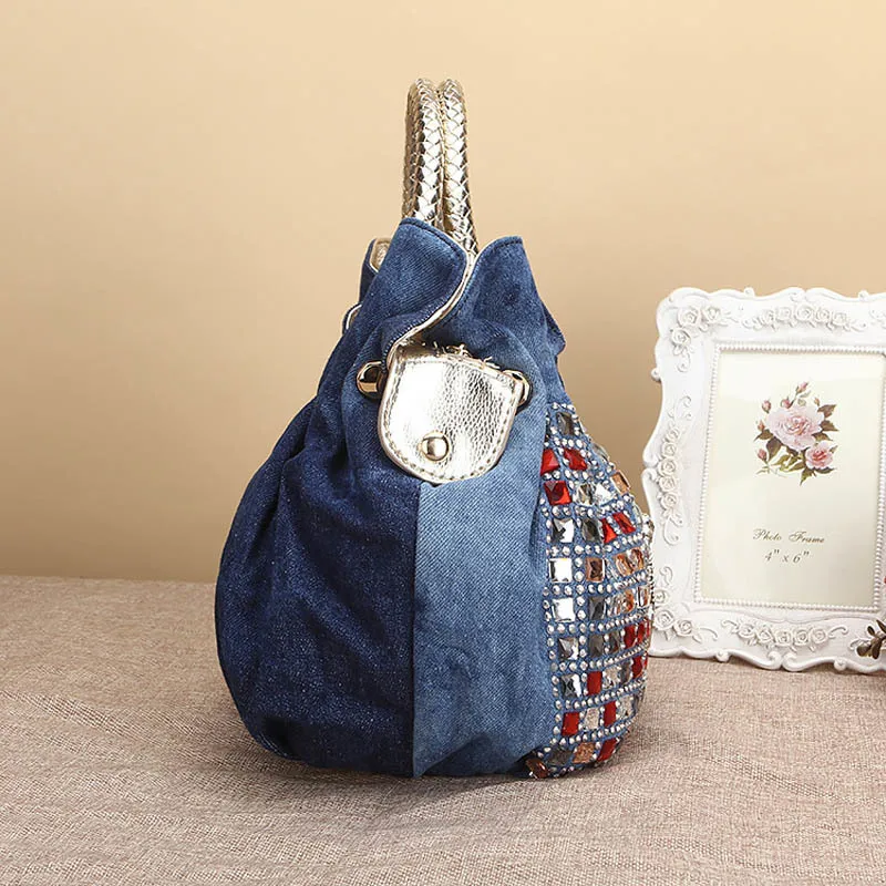 2018 women shoulder messenger bags dinem crossbody bag ladies handbags with Rhinestone female luxury purse | Багаж и сумки
