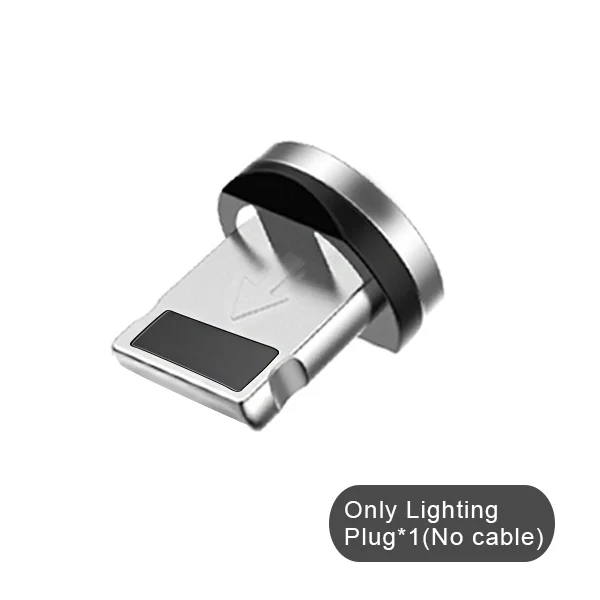 NOHON магнитные кабели для зарядки Micro usb type-C 8 Pin для iPhone XS MAX XR X 7 8 6 Plus зарядный кабель для samsung S8 Note 9 8 1 м - Цвет: Only IOS plug