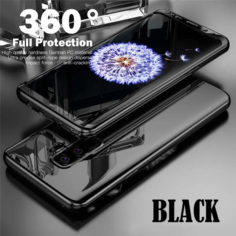 Роскошные 360 металлизированный зеркальный чехол для samsung Galaxy S10 S9 S8 плюс S10e S7 мягкая пленка чехол для samsung Note 9 8 A5 A7