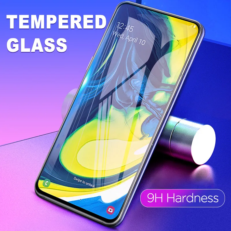 A90 закаленное стекло для Samsung Galaxy 2019 защитный чехол экрана полное покрытие SM-A805F 6 7