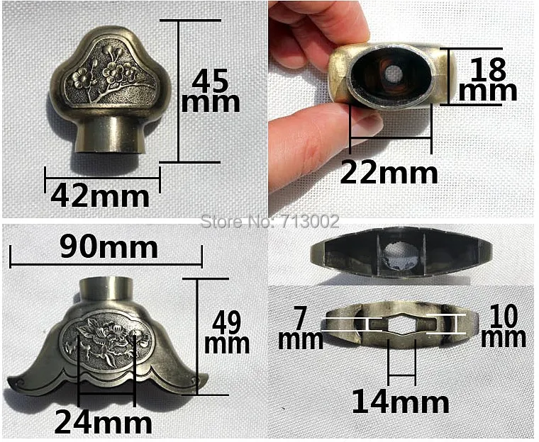 Полный набор аксессуаров из медного сплава для ножа-меча тайчи - купить по