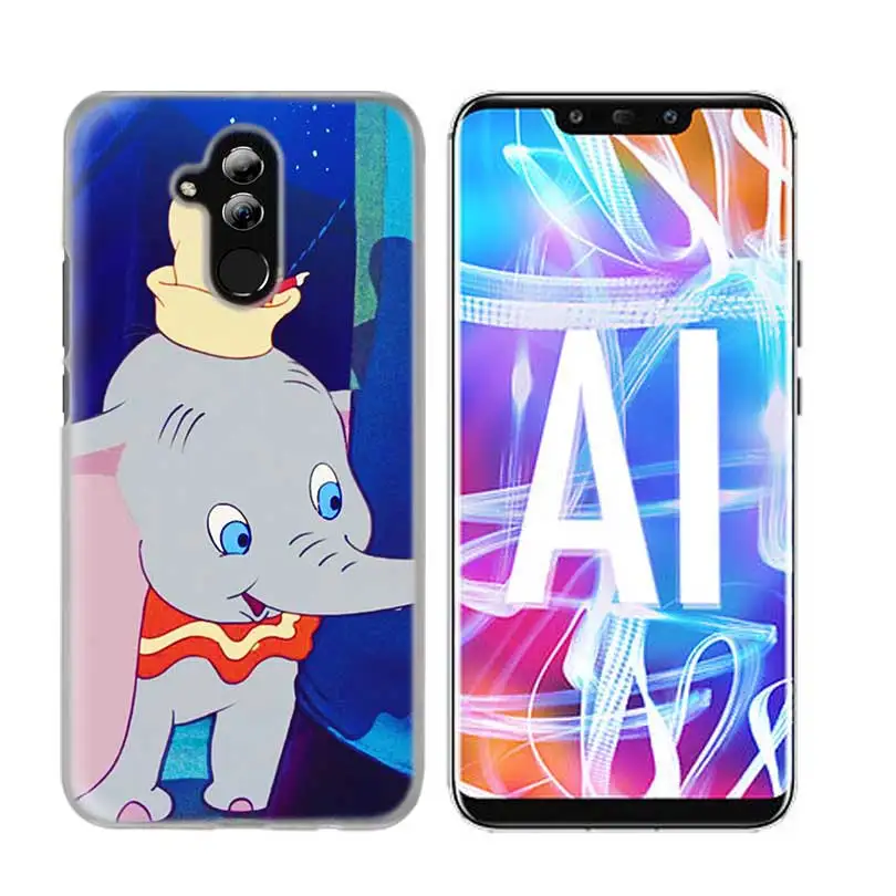 Анимация Дамбо чехол для huawei Honor P30 P20 Коврики 20 10 Y5 Y6 Y7 премьер 8A 8 S P Smart Пульс наслаждаться 9 s Lite Pro Fundas