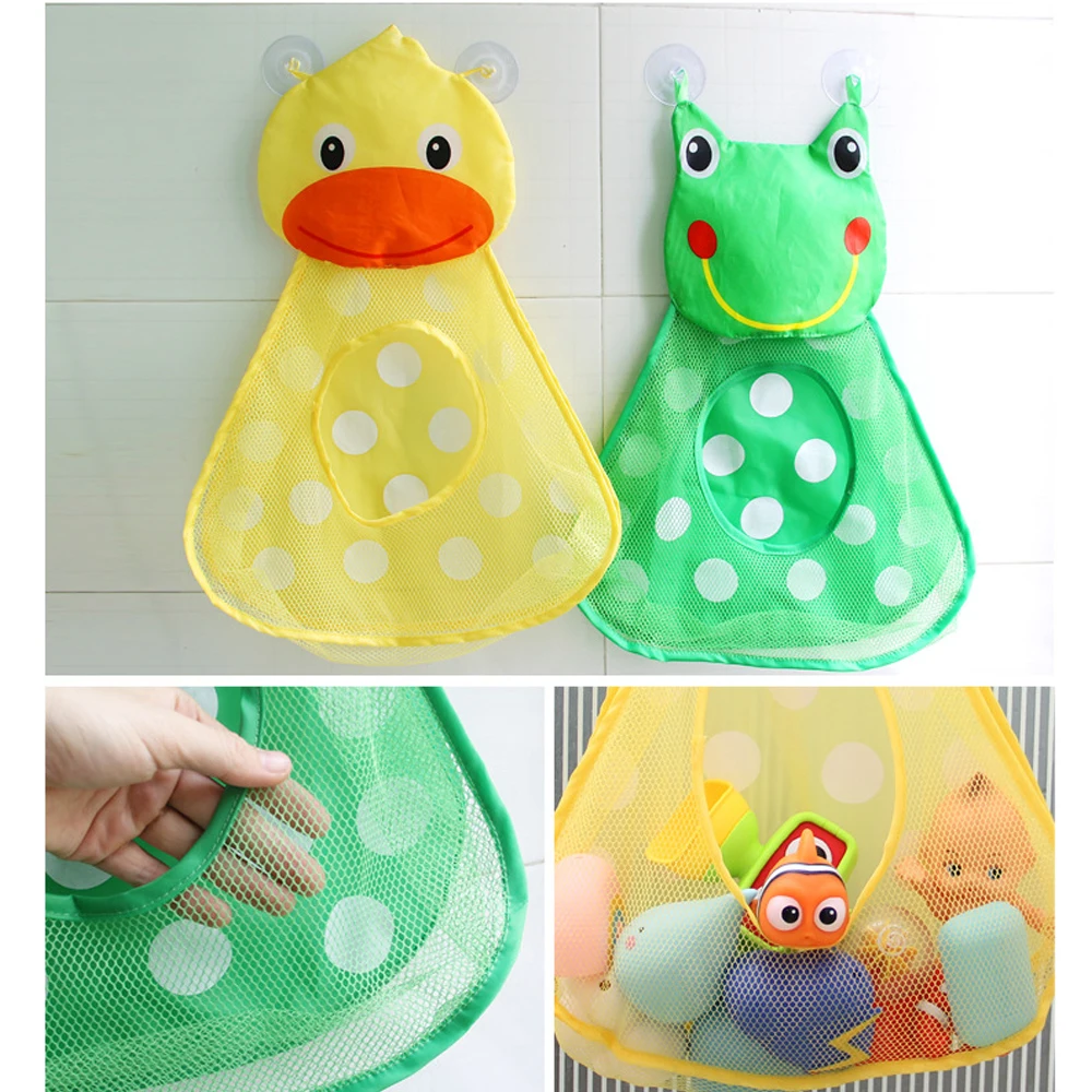 Quaslover Baby Shower Bath Toys хранение с изображением утки лягушки сетка футляр детских