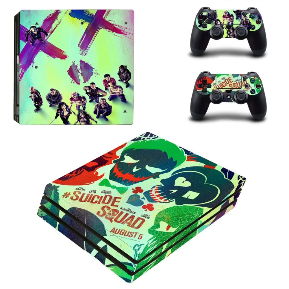 Отряд Самоубийц Harley Quinn PS4 Pro наклейка на кожу Виниловая для консоли Playstation 4 и 2