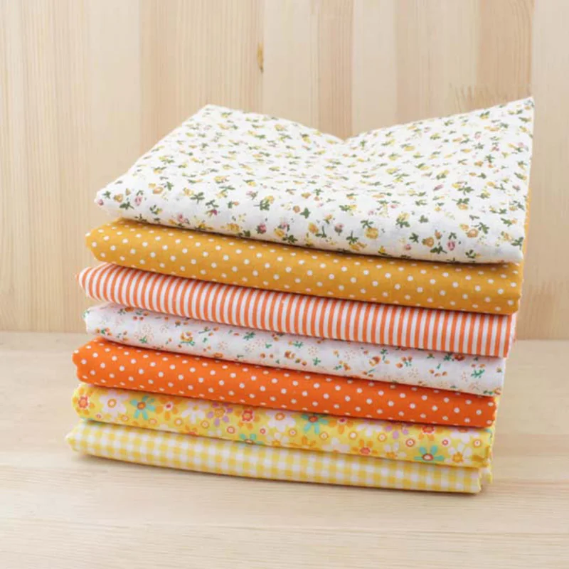 7 шт. Лоскутная тонкая хлопковая ткань 50*50 см|cotton dobby fabric|felt fabricdobby fabric |