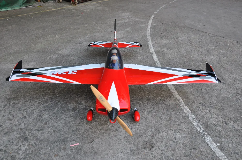 Новая модель полета RC Бензин самолет 76 &quot35-40CC Votec 322 пробкового дерева 3D самолета |
