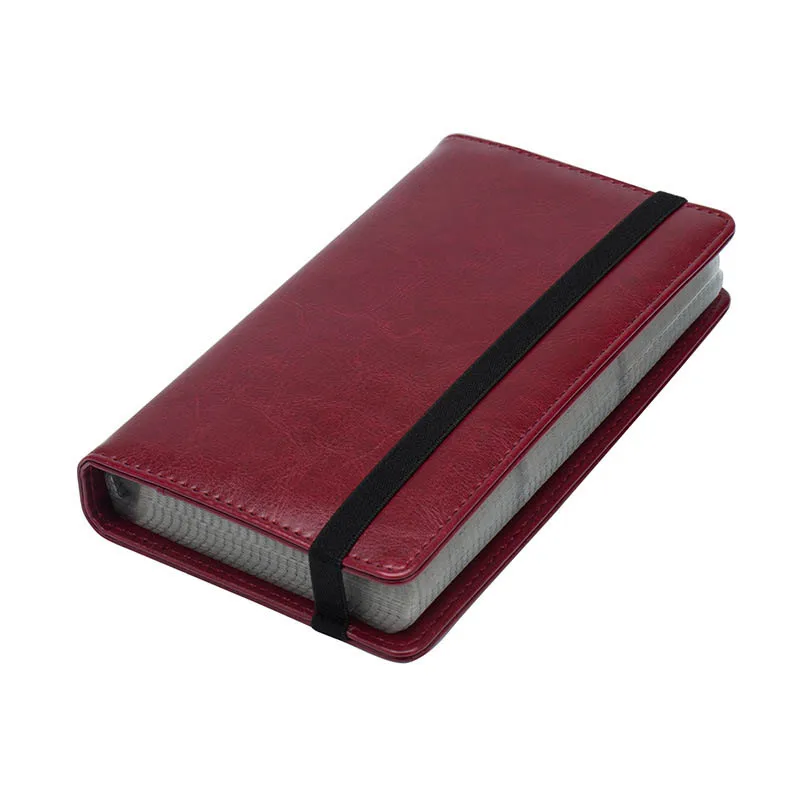 Red KUDIAN BEAR 120 визитный держатель для карт, кошелек, чехол для кредитных карт, сумки для путешествий, органайзер для карт, сумки Porte Carte BIH098 PM49 - Цвет: Red